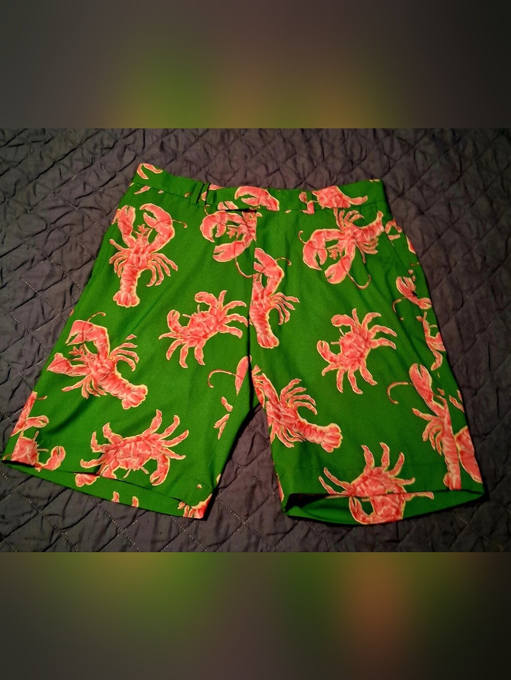 RLX Ralph Lauren Lobster and Crab Print Shorts. Golf Size 32